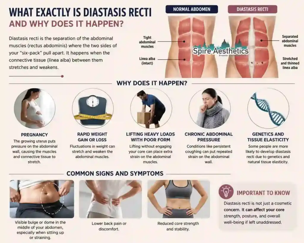 What Exactly Is Diastasis Recti and Why Does It Happen Wilmslow?