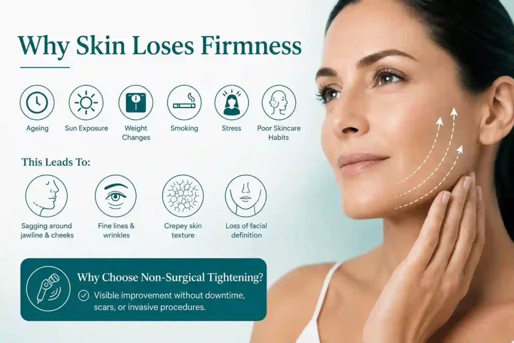 What Makes Skin Lose Firmness and Why Do People Seek Non-Surgical Tightening Wilmslow?