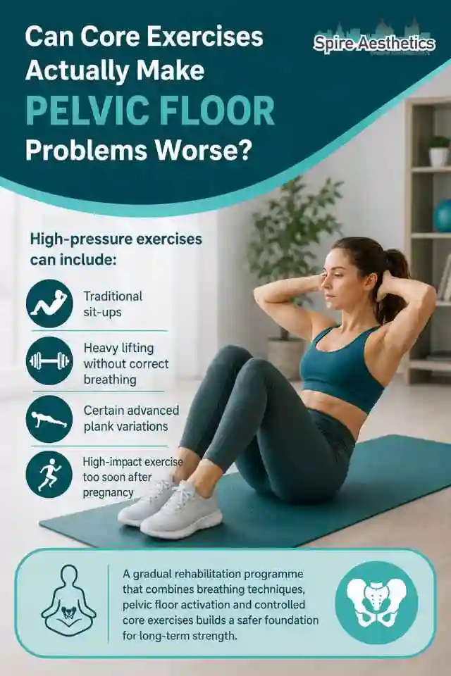 Can Strengthening Your Core Alone Actually Make Pelvic Floor Problems Worse Wilmslow?